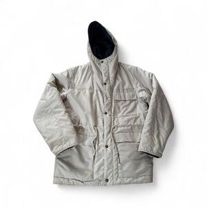 Vtg London Fog Outdoors Unlimited Mens Utility Puffer Jacket Size 38R Hooded